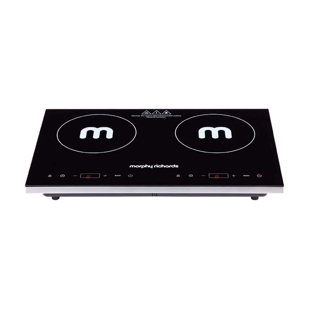 Morphy Richards Dual Induction Cooktop 2200W Digital Display Portable (Black) - Image 5