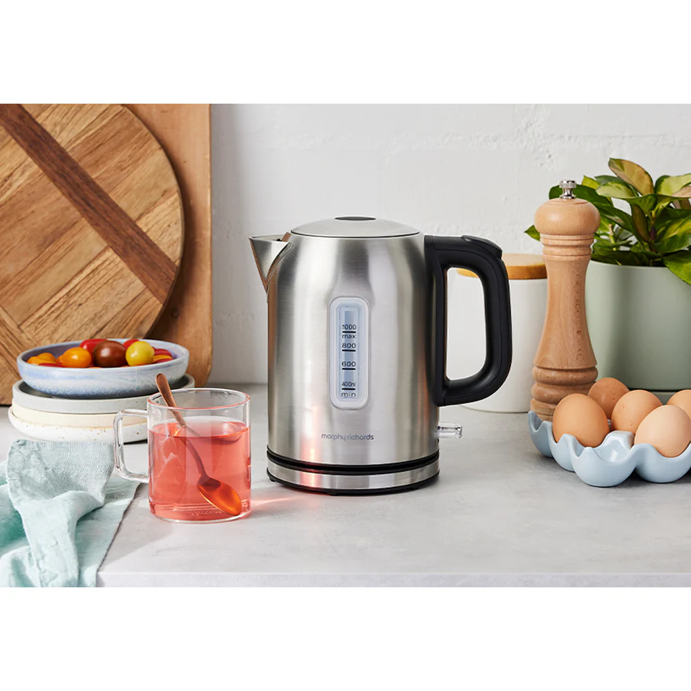 Morphy Richards Equip 1L Kettle and 2 Slice Toaster Set (Silver) - Image 4