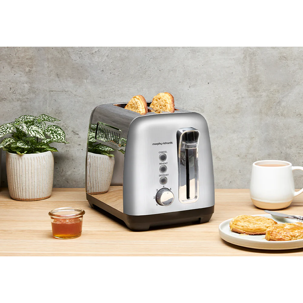 Morphy Richards Equip 1L Kettle and 2 Slice Toaster Set (Silver) - Image 8