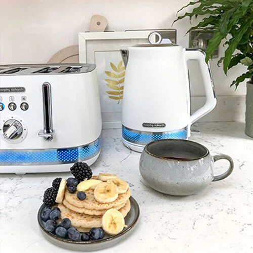 Morphy Richards Illumination 1.7L Stainless Steel Kettle (White) - Image 10