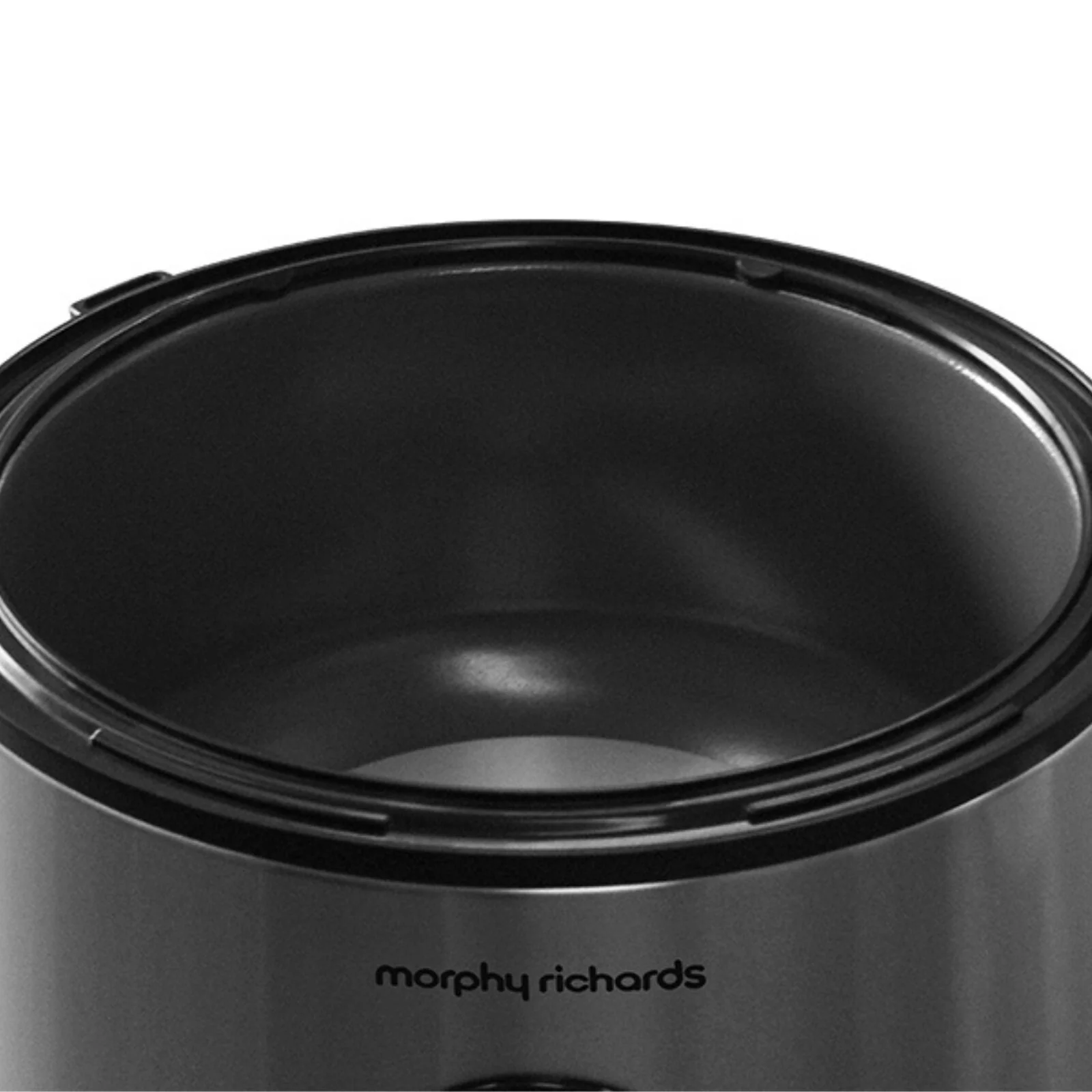 Morphy Richards Stainless Steel Rice Cooker 10-Cup - Silver/Black - Image 3