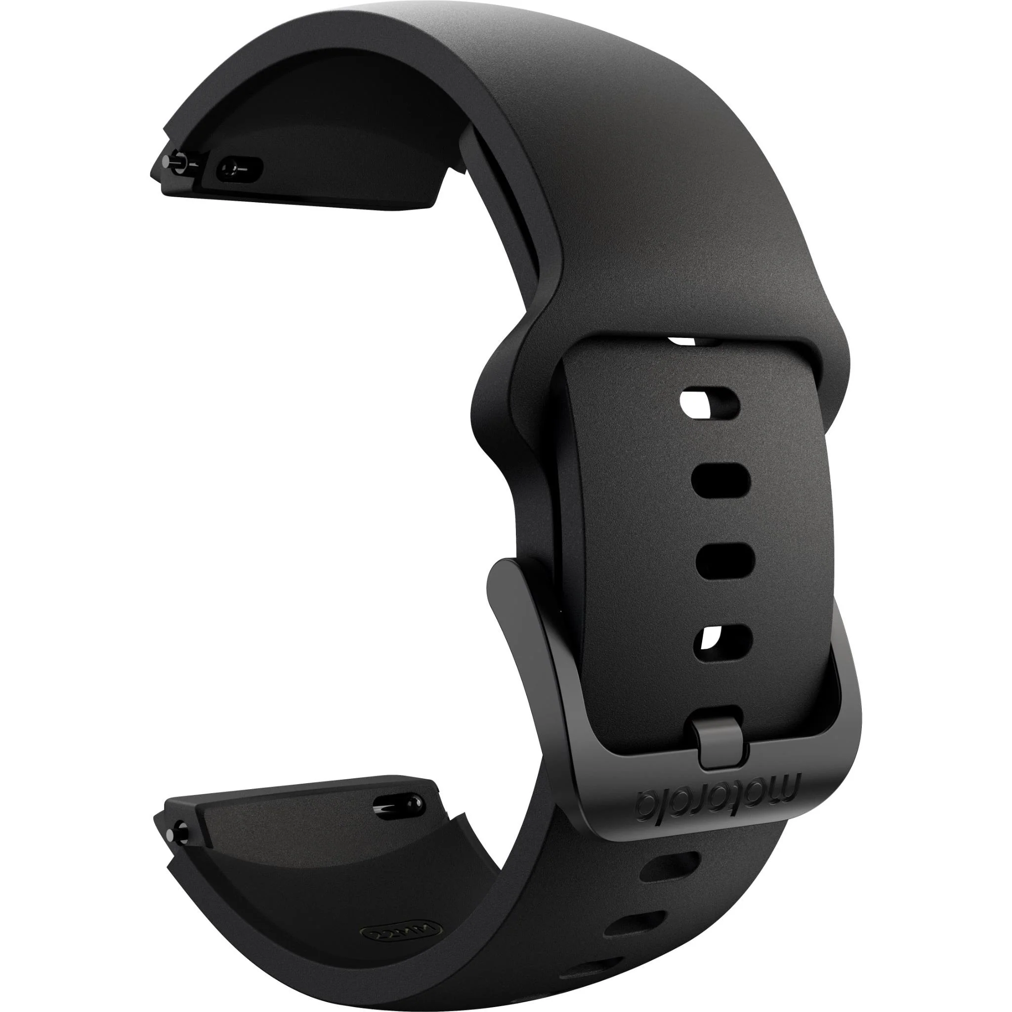 moto Smart Watch (Silicone Black) - Image 6