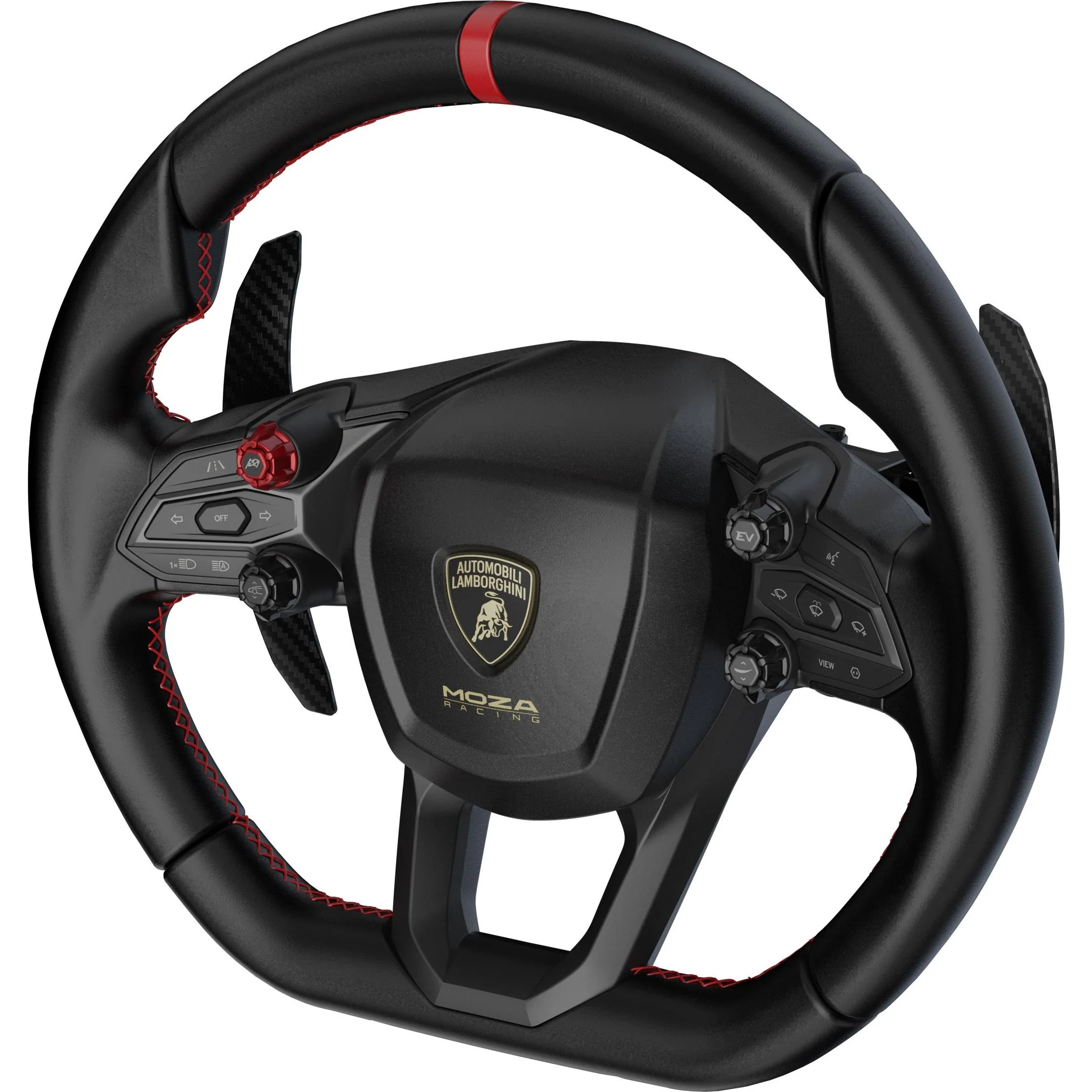 Moza Automobili Lamborghini Revuelto Sim-Racing Steering Wheel - Image 2