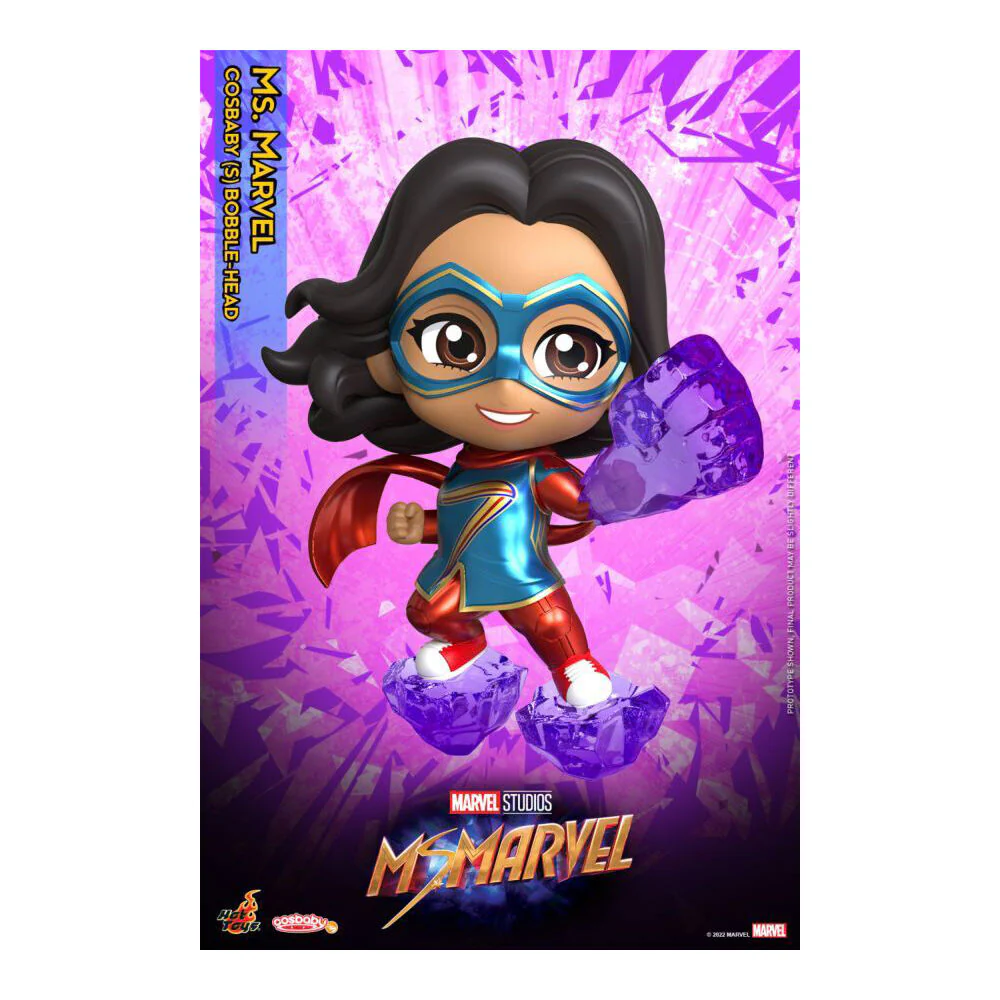 Ms Marvel TV Cosbaby 11cm Bobblehead Action Figure Collectible Statue Toy - Image 2