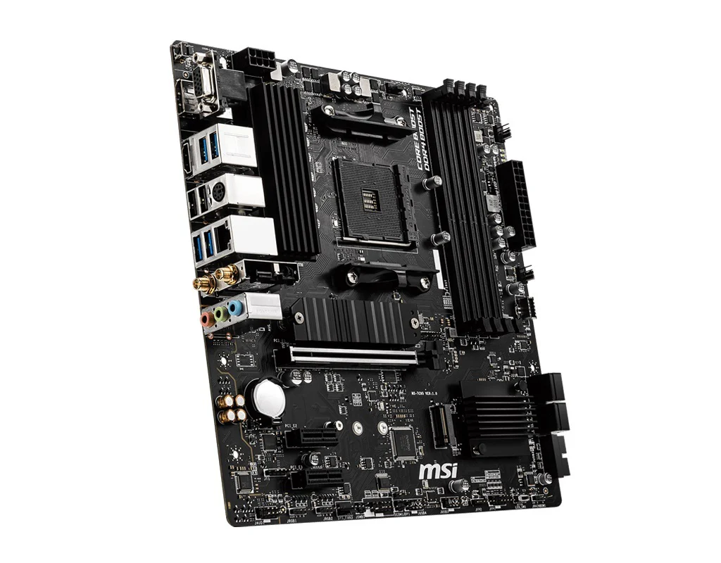MSI B550M PRO-VDH Wi-Fi AMD B550 AM4 Desktop Motherboard - Image 3