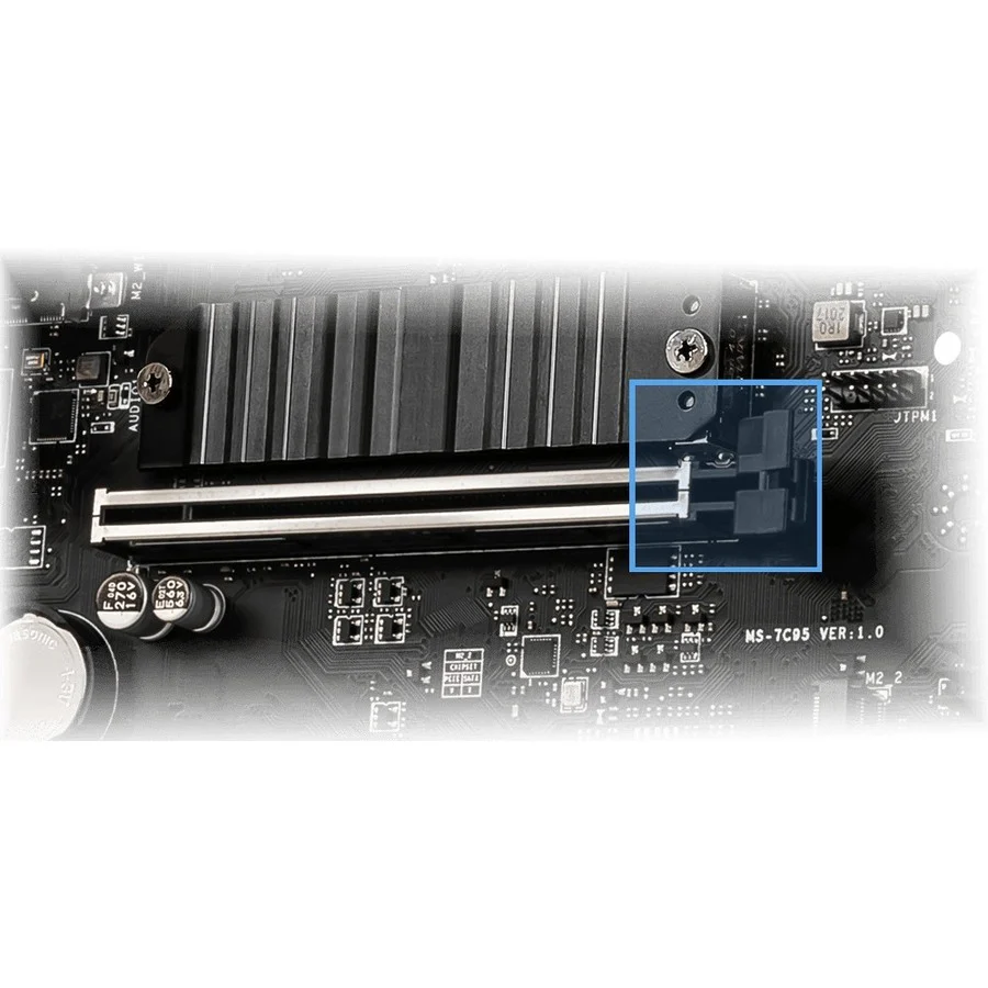 MSI B550M PRO-VDH Wi-Fi AMD B550 AM4 Desktop Motherboard - Image 6