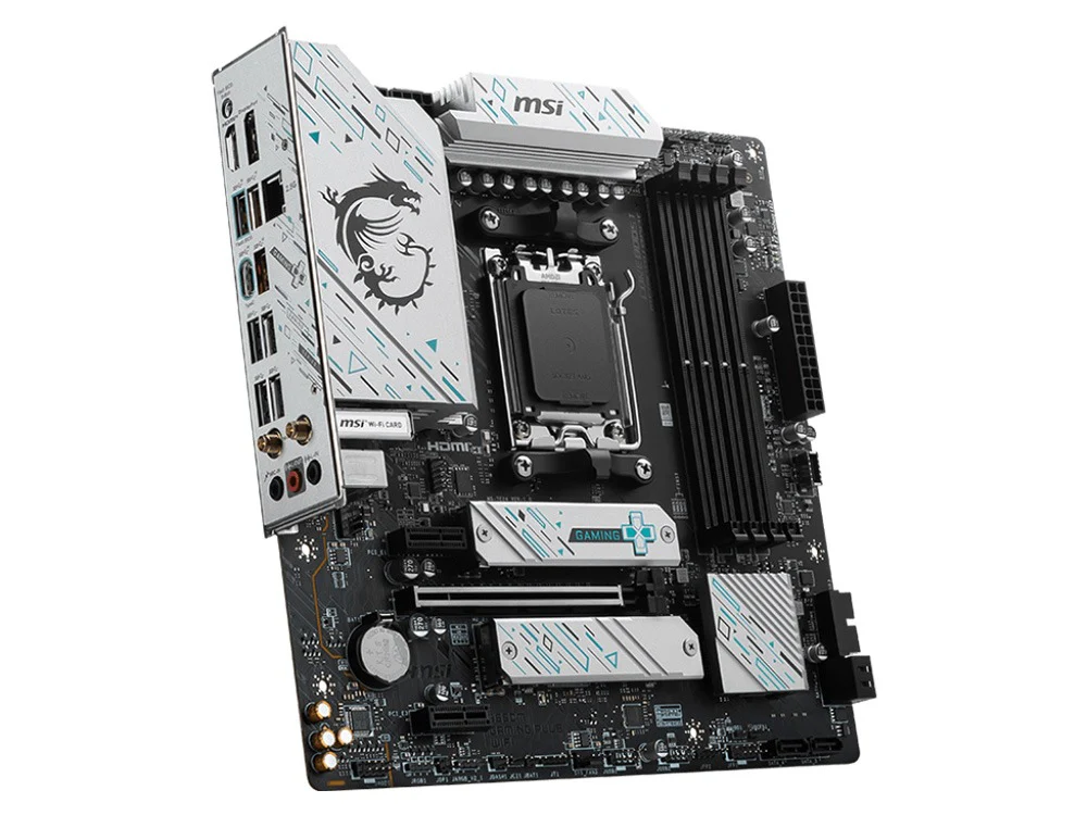 MSI B650M Gaming Plus WiFi AM5 mATX Motherboard (B650M GAMING PLUS WIFI) - Image 2