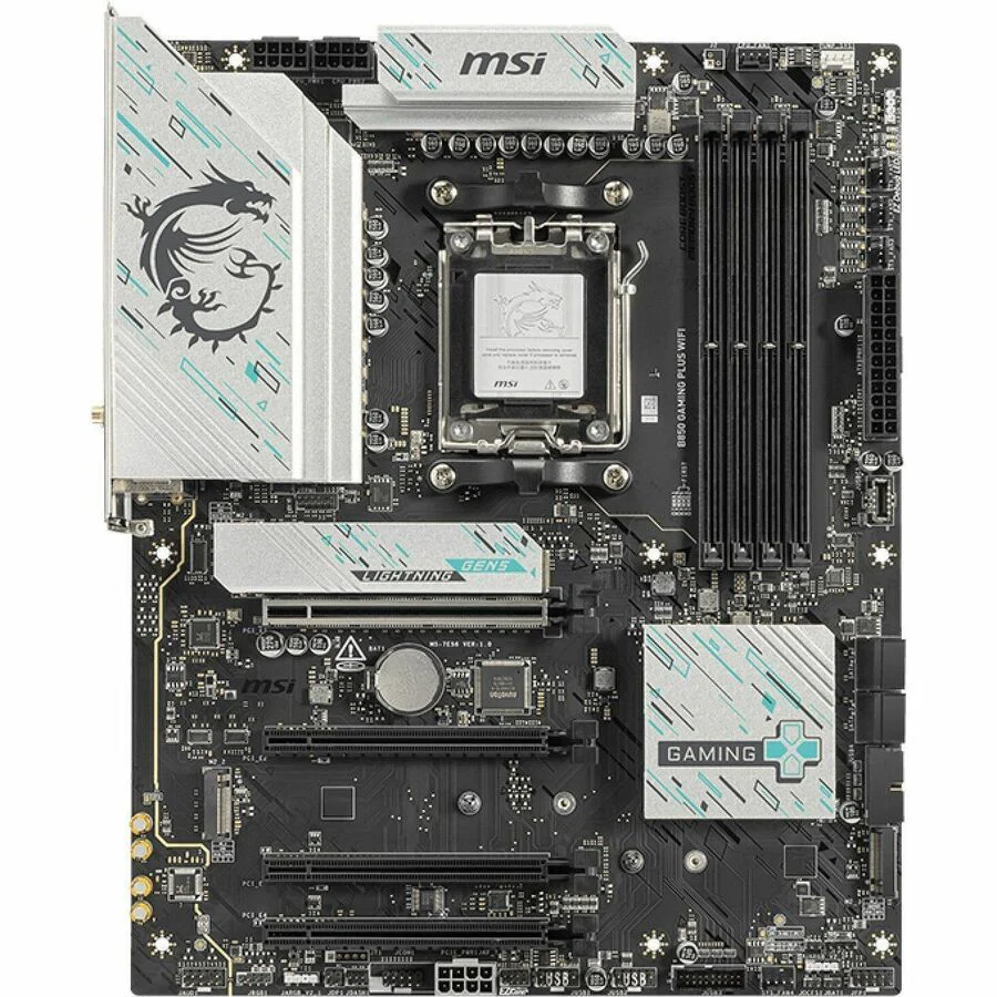 MSI B850 GAMING PLUS WIFI Gaming Desktop Motherboard - AMD B850 Chipset - Socket - - Image 5