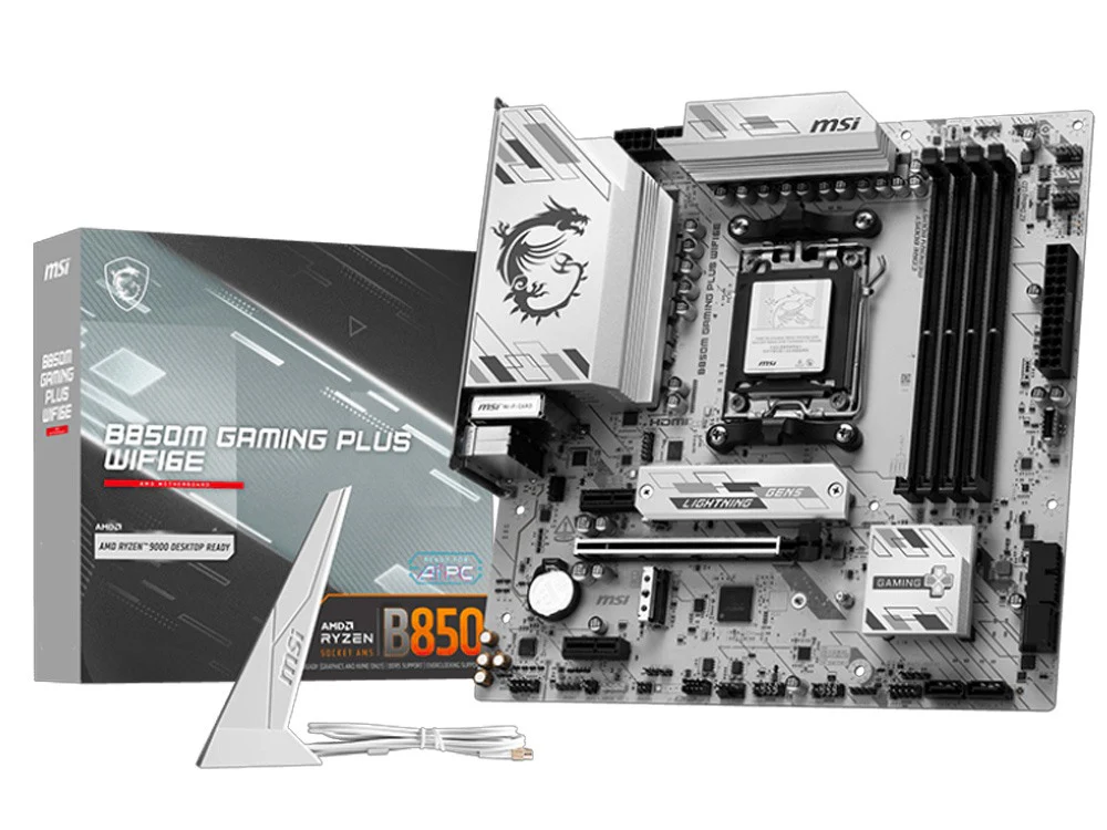 MSI B850M GAMING PLUS WIFI6E AM5 Micro-ATX Motherboard - Image 5