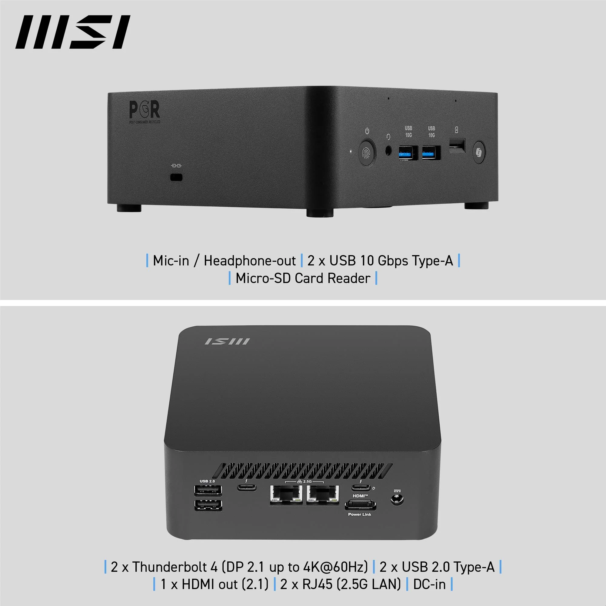 MSI Cubi NUC Copilot+ AI Mini Desktop PC (Intel Core Ultra 5)[1TB] - Image 7
