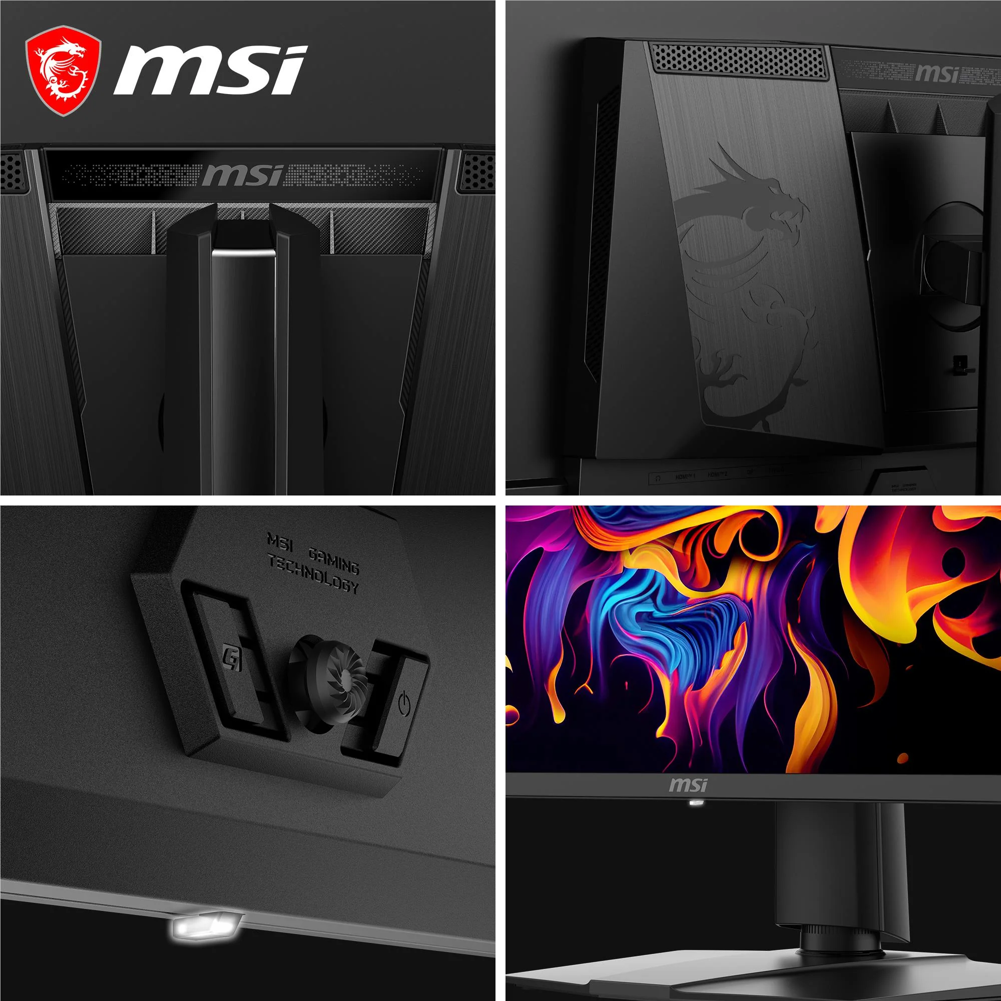 MSI MAG 321UP 32" 4K UHD 240Hz QD-OLED Gaming Monitor - Image 3