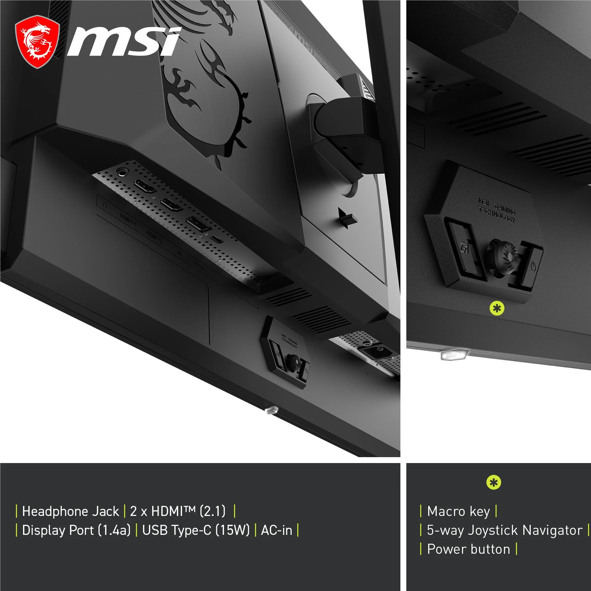 MSI MAG 321UP 32" 4K UHD 240Hz QD-OLED Gaming Monitor - Image 6