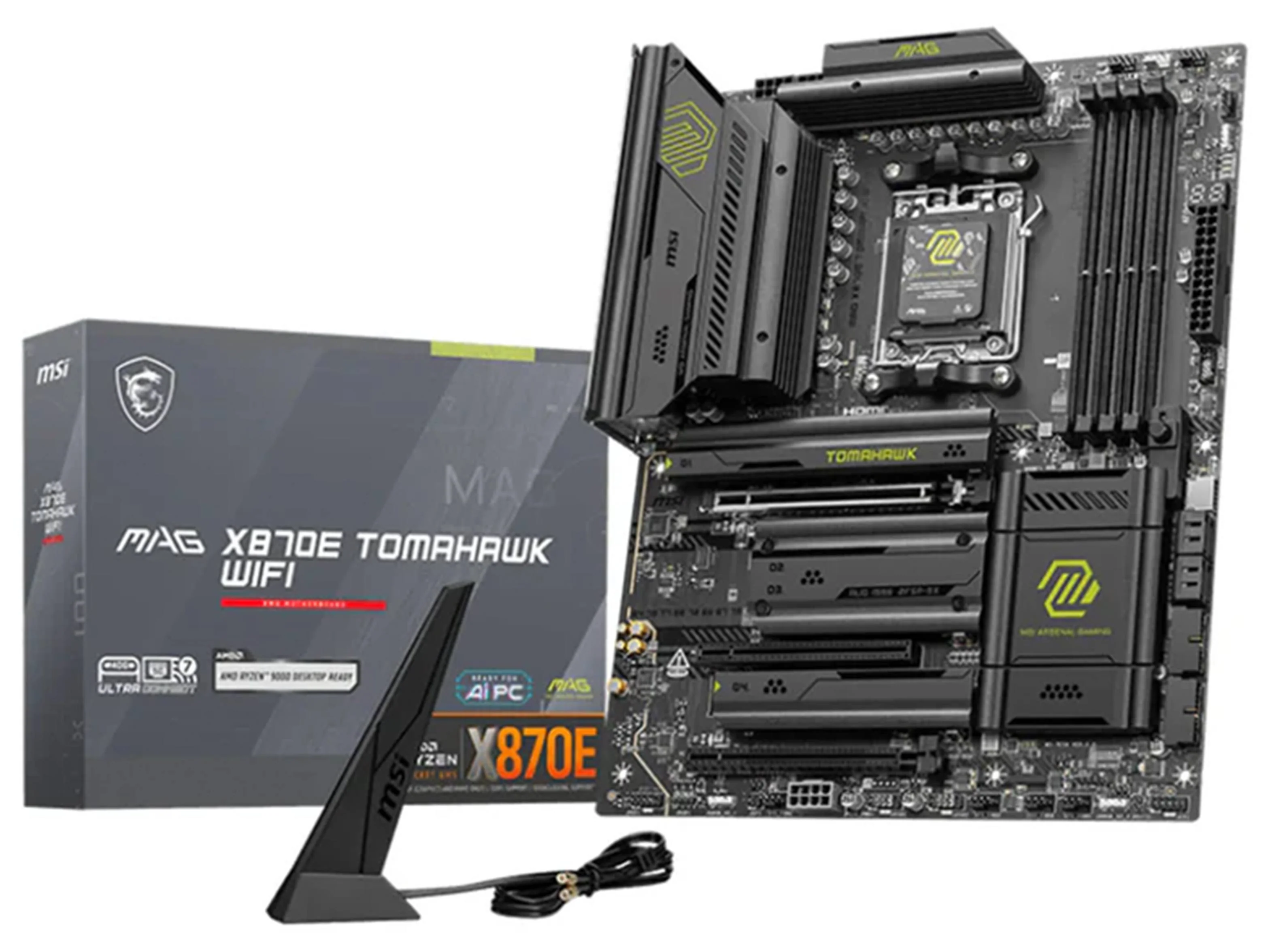 MSI MAG X870E TOMAHAWK MAX Wi-Fi AM5 ATX Motherboard - Image 5