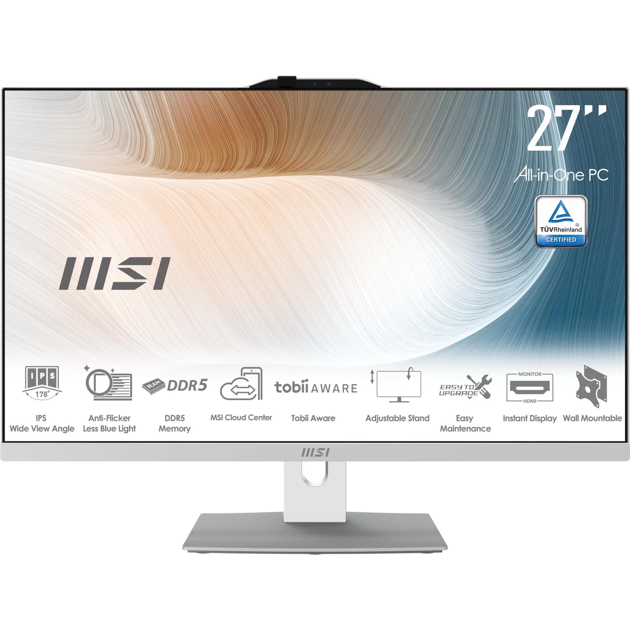 MSI Modern AM272P 27" Full HD All-in-One PC (Intel Core 5)[3TB] - Image 2