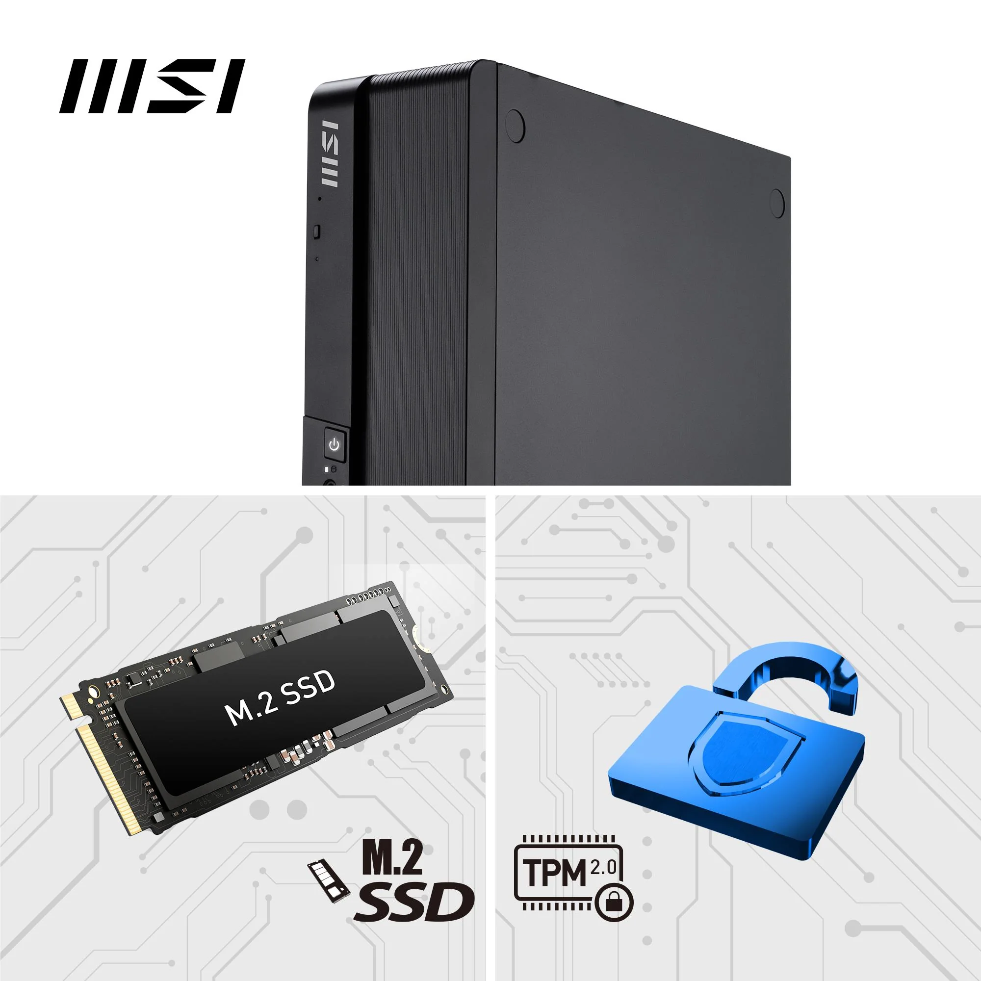 MSI Pro DP80 A14G-045AU Desktop PC (Intel Core i7)[1TB] - Image 5
