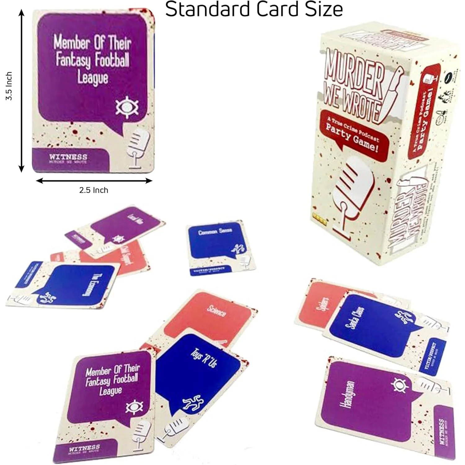 Murder We Wrote - Card Game - Image 2