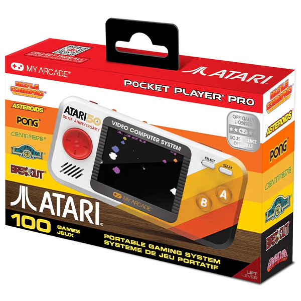 My Arcade Pocket Arcade Player PRO - Atari 100 Games in 1 - Image 3