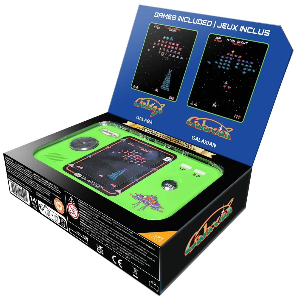 My Arcade Pocket Arcade Player PRO - Galaga - Image 3