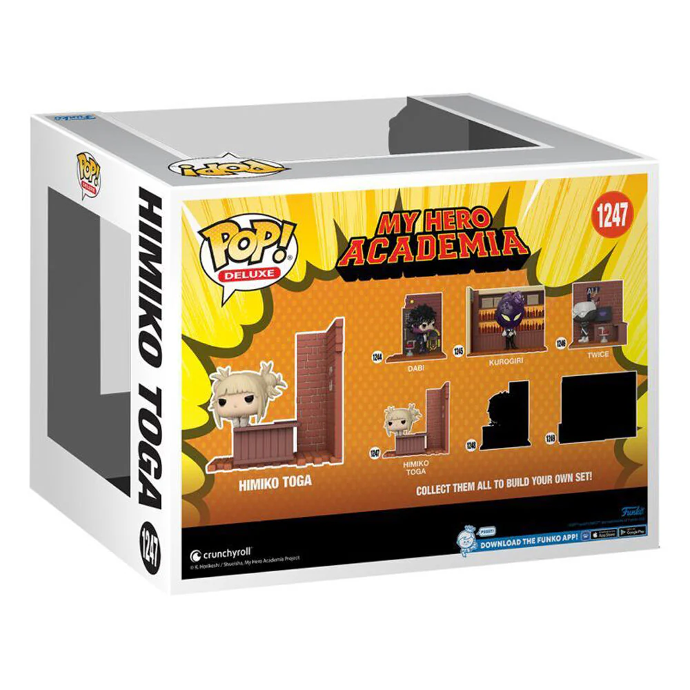 My Hero Academia Himiko Hideout Pop Deluxe Action Figure Anime/Manga Display Toy - Image 3