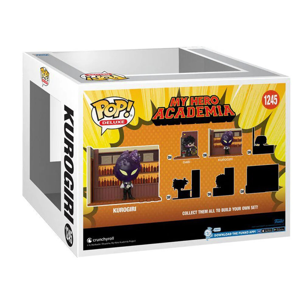 My Hero Academia Kurogiri Hideout Pop Deluxe Action Figure Anime/Manga 18.42cm - Image 3