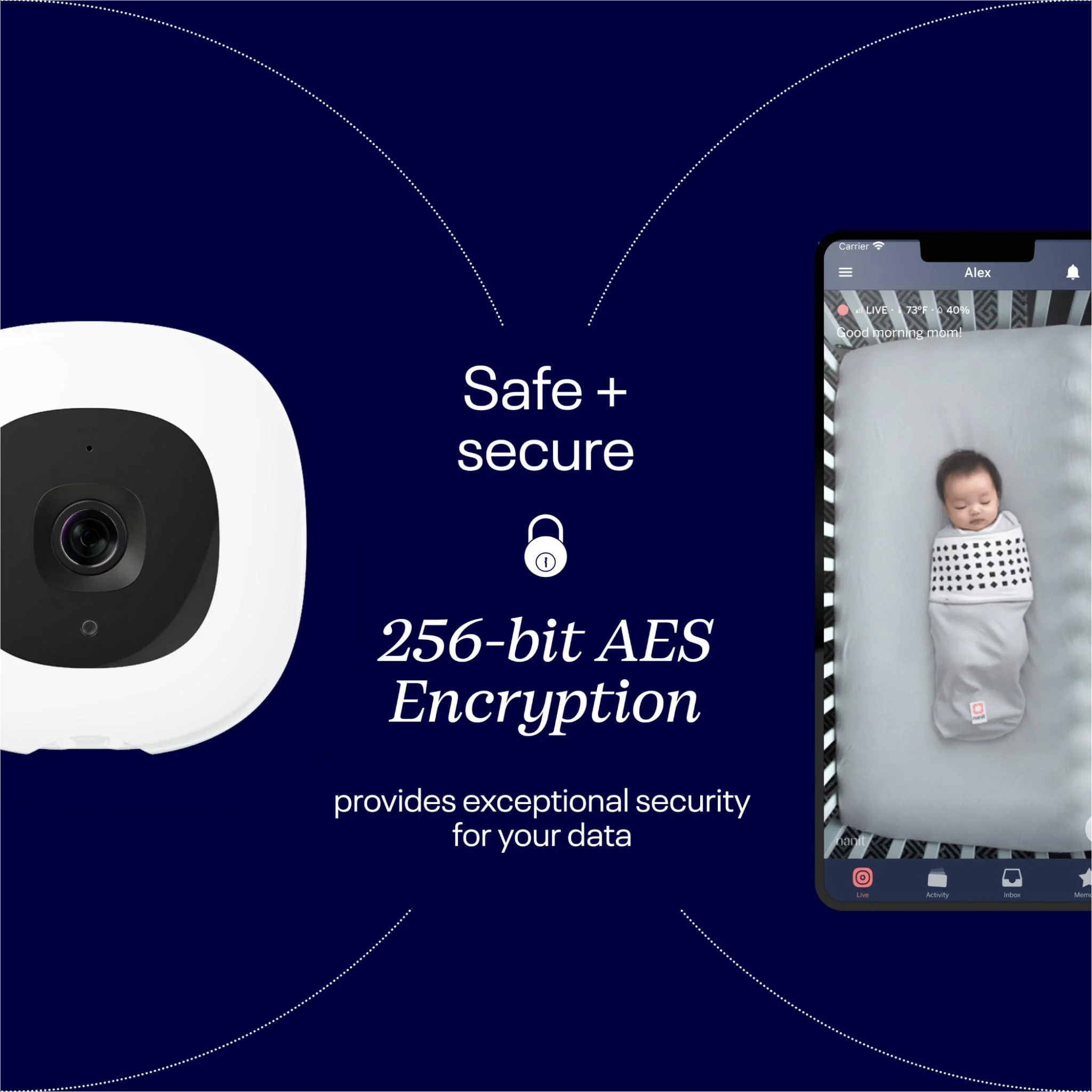 Nanit Pro Baby Monitor with Floor Stand - Image 5