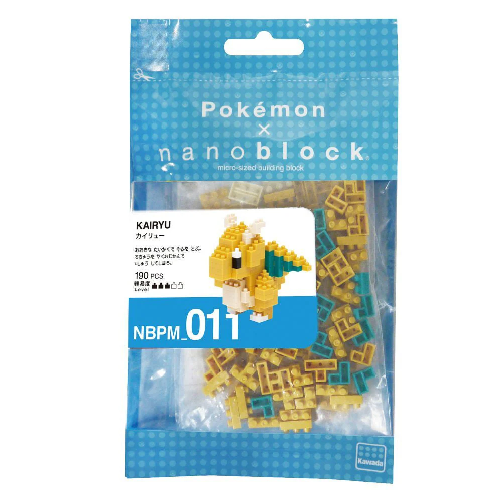 Nanoblock Pokemon Dragonite - Image 3