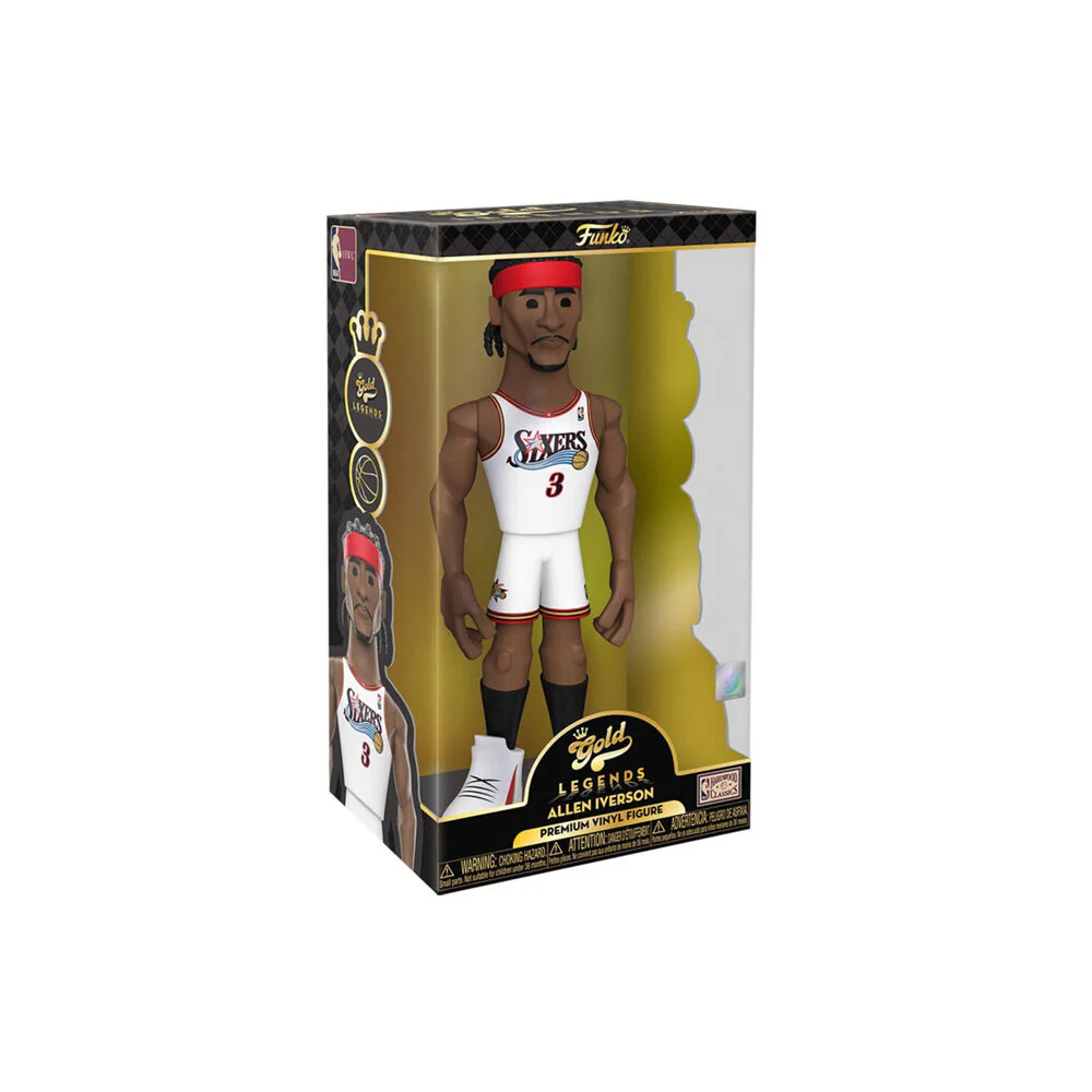 NBA Basketball Allen Iverson Philadelphia 76ers Sport Action Figure Toy 12" - Image 3