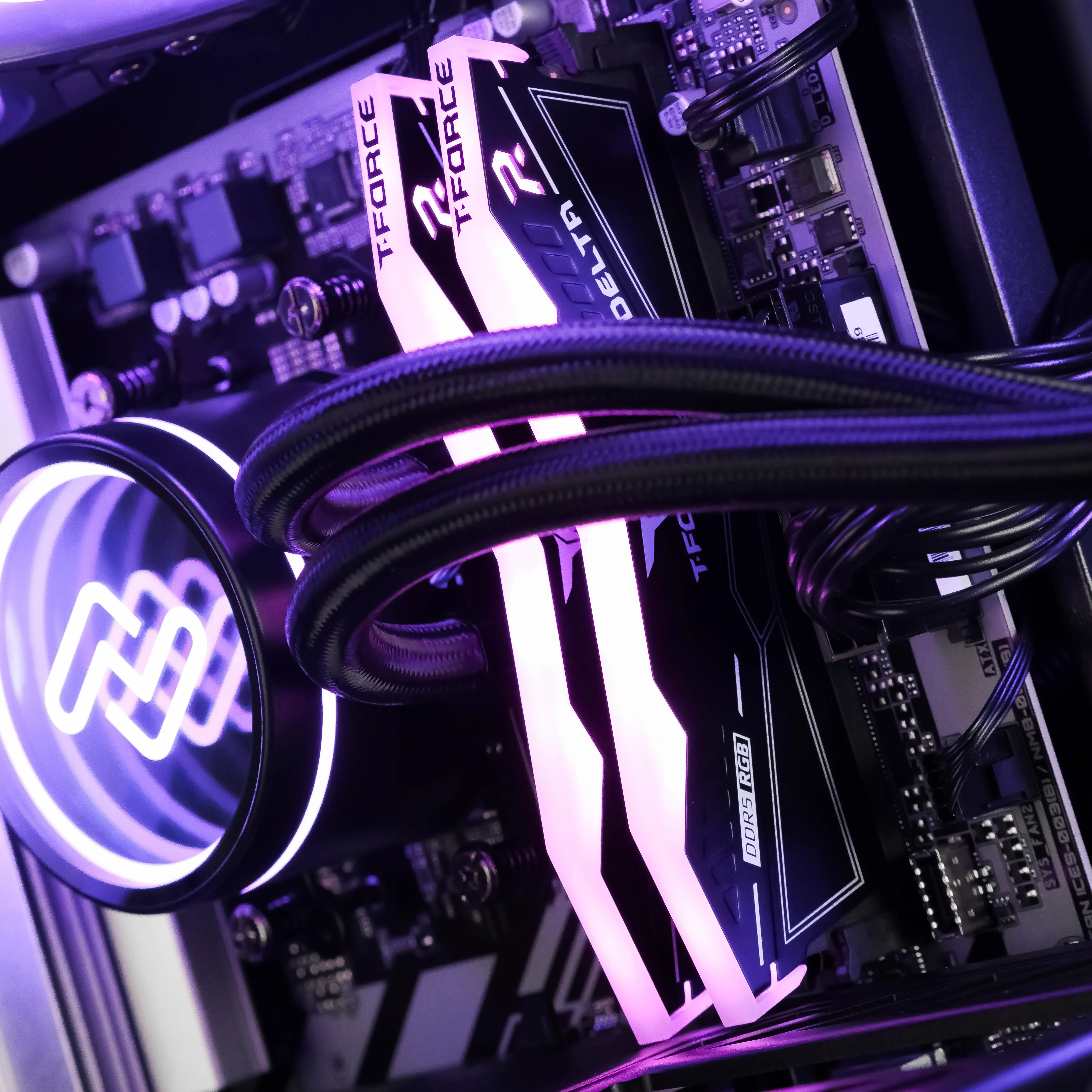 Nebula PC - Violet Gaming PC: RYZEN 7 7700 | RX 9070 XT - Image 3