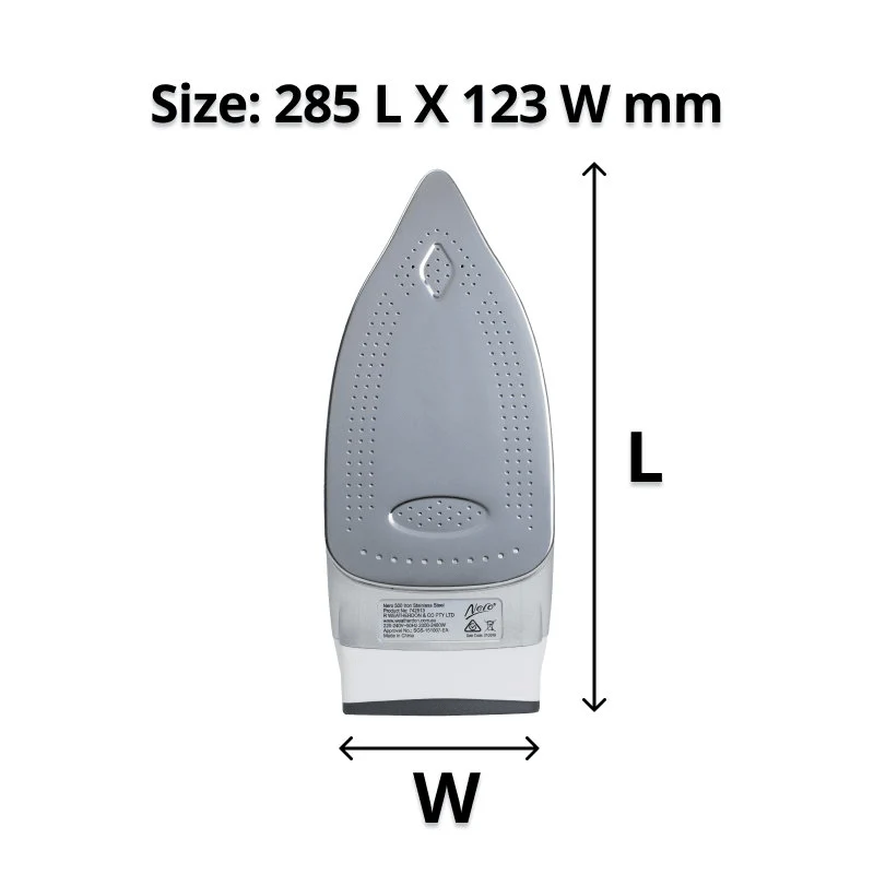 Nero 500 Steam/Dry Iron Stainless Steel Auto-Off 2400W - Image 7