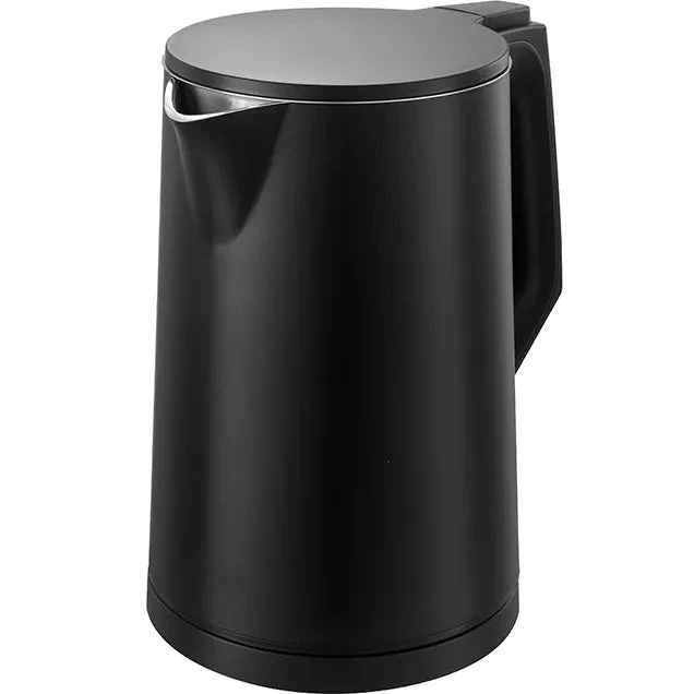 Nero Aria Double Wall Kettle 1.7L Stainless Steel Matte (Black) - Image 2