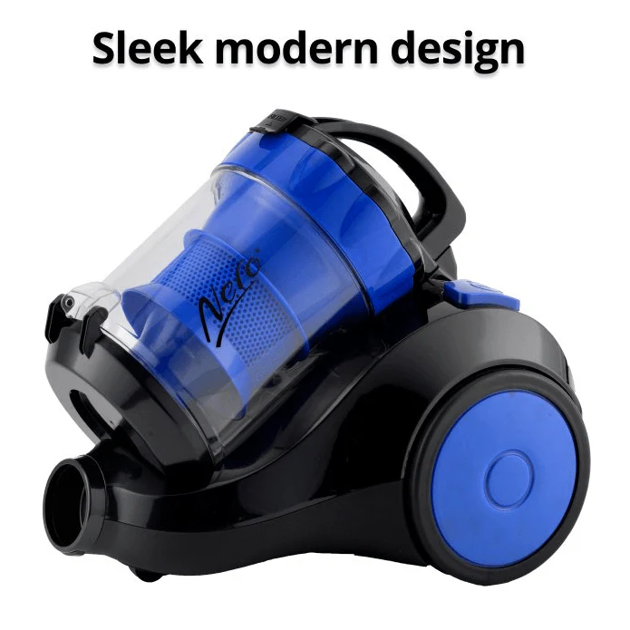 Nero Bagless Cyclonic Vacuum Cleaner 1.8L Blue Telescopic - Image 2