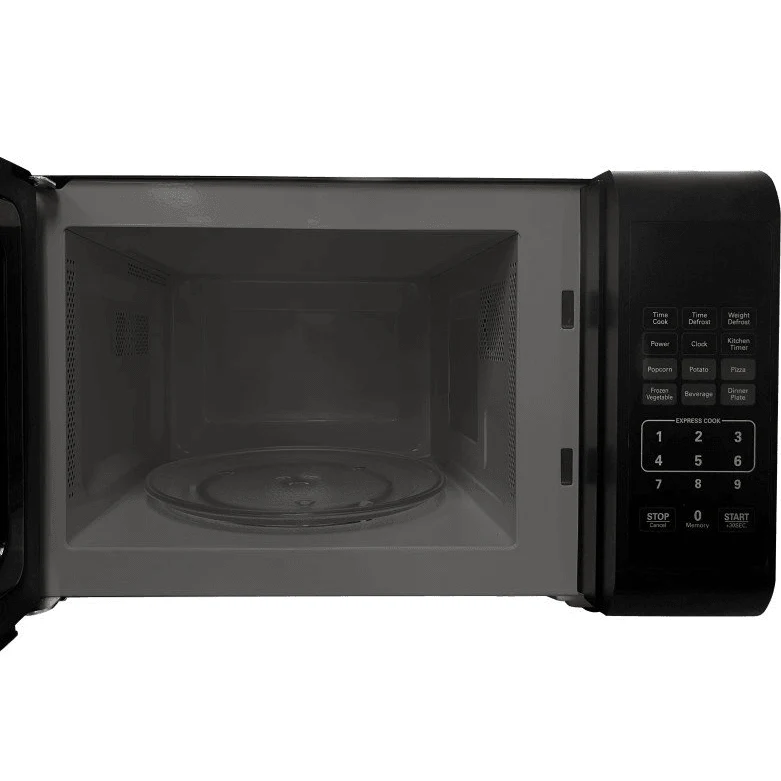 Nero Black Microwave with Grey Interior 800W 23L - Image 3