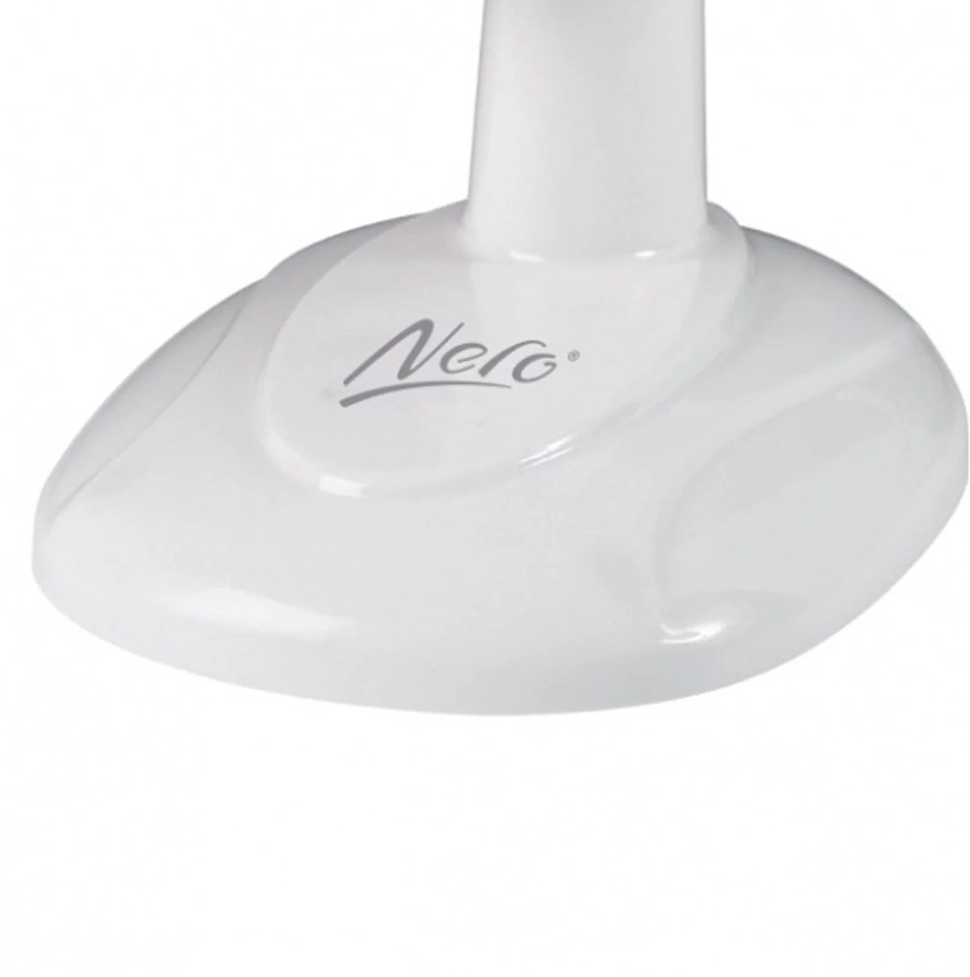 Nero Desk Fan 15cm Adjustable Angle Twin Speed Quiet White - Image 3