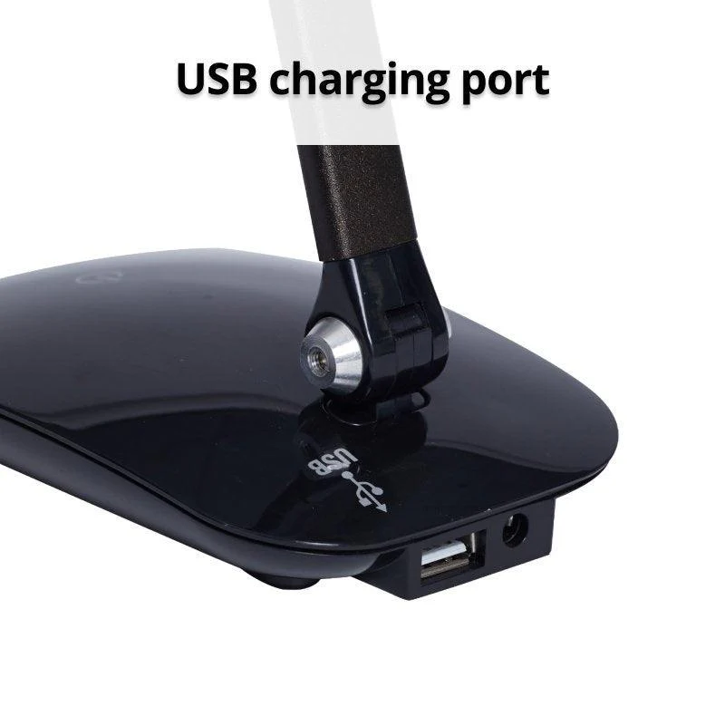 Nero Desk Lamp Light with USB Charing Port 3 Dimmer Levels Adjustable Head - Image 10