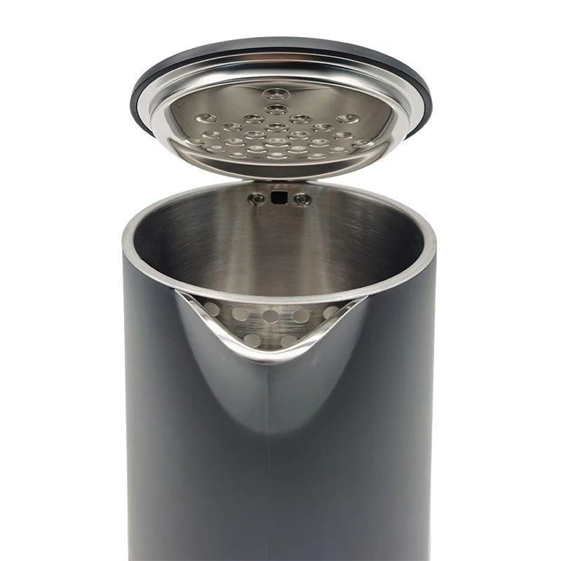 Nero Double Wall Kettle 0.8L Stainless Steel Compact Small (Black) - Image 4