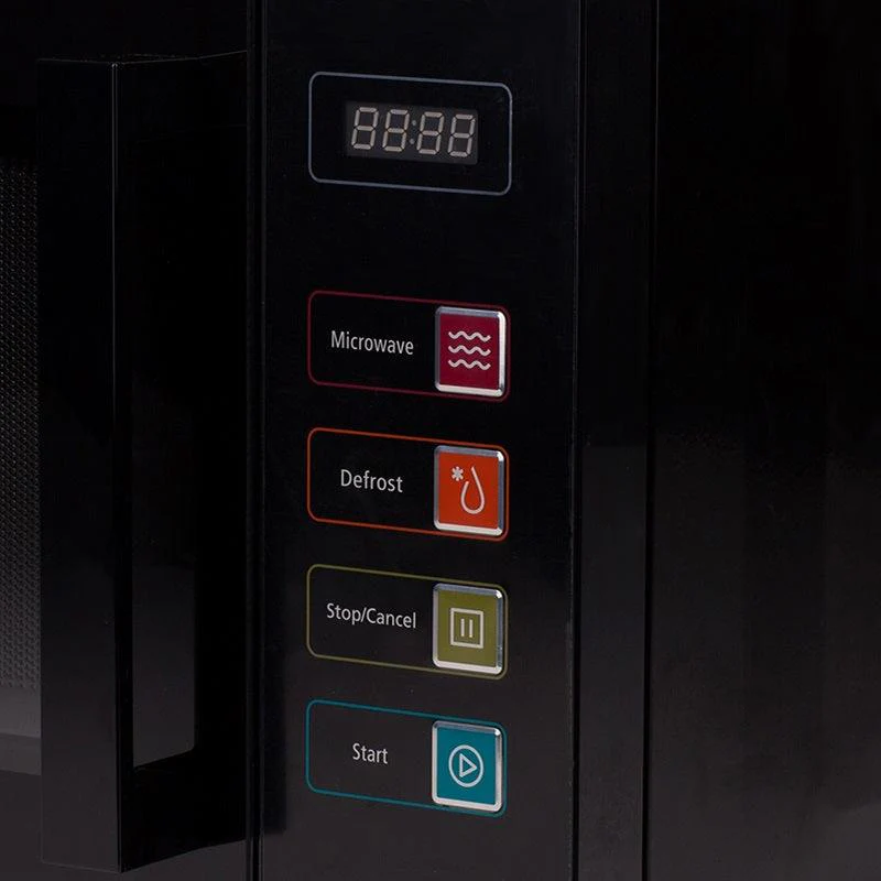 Nero Easy Touch Flatbed Microwave 800W Defrost Heat - Image 4