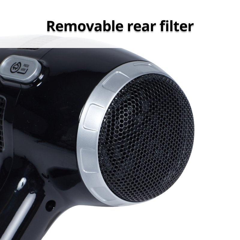 Nero Retrak Hairdryer Retractable Power Cord 2100W Tourmaline - Image 3