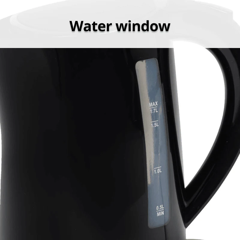 Nero Rola Kettle 1.7L Gloss (Black) - Image 3