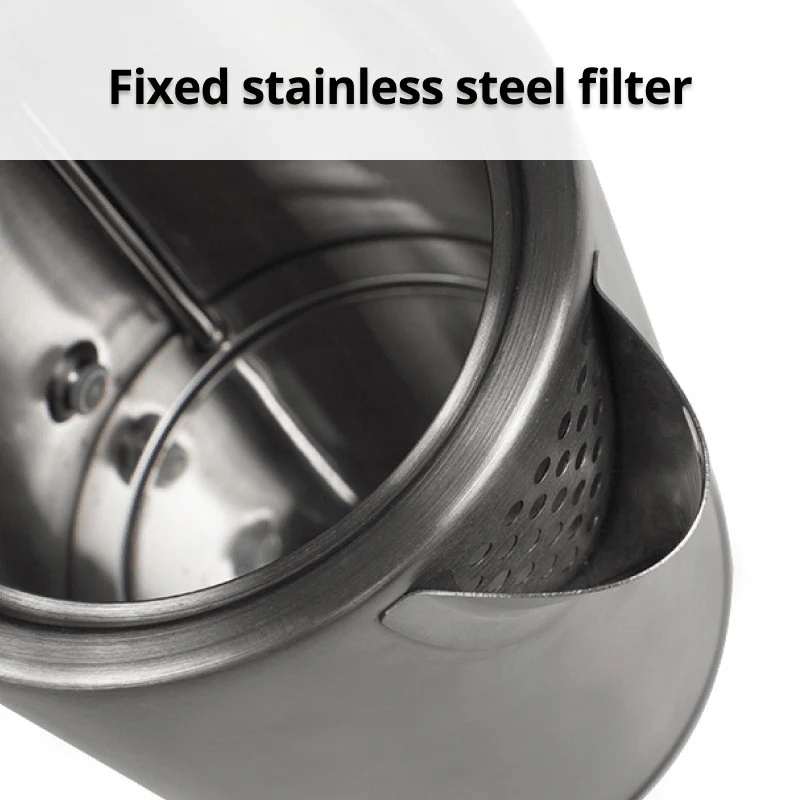Nero Smart Stainless Steel Kettle 1L Water Window 2200W - Image 4