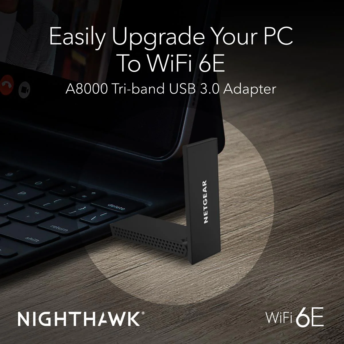 NETGEAR Nighthawk AXE3000 Wi-Fi 6E USB 3.0 Adapter - Image 3