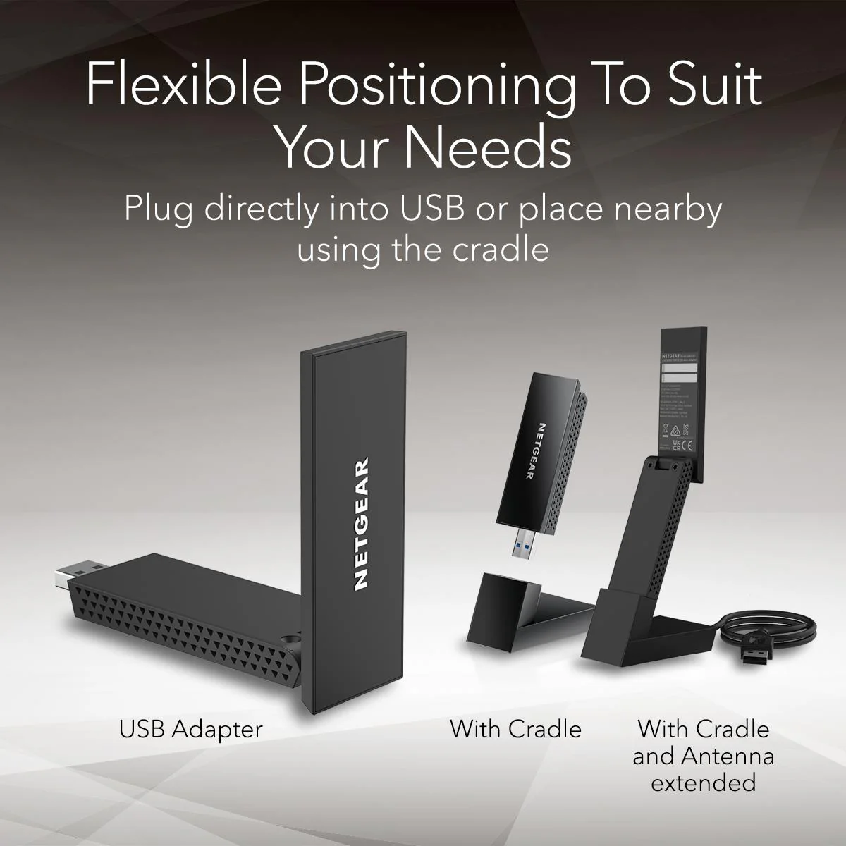 NETGEAR Nighthawk AXE3000 Wi-Fi 6E USB 3.0 Adapter - Image 5