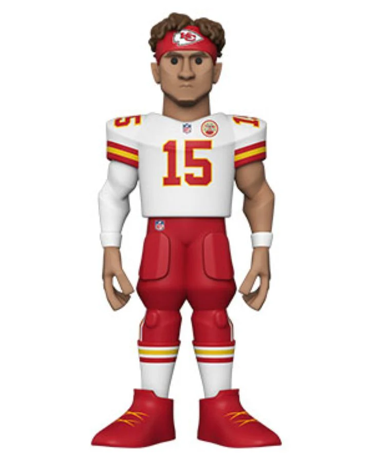 NFL Football Patrick Mahomes Chiefs Gold Premium Vinyl Action Figure Toy 12" - Image 4