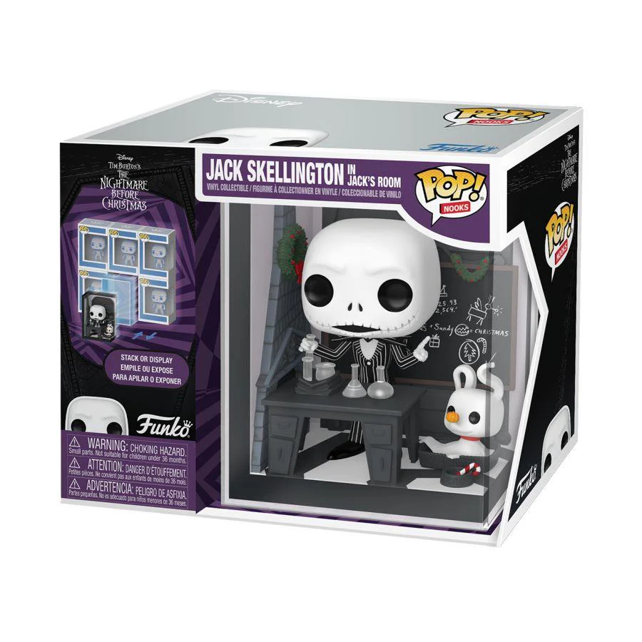 Nightmare Before Christmas - Jack Skellington's Room Pop! Vinyl Nook - Image 2