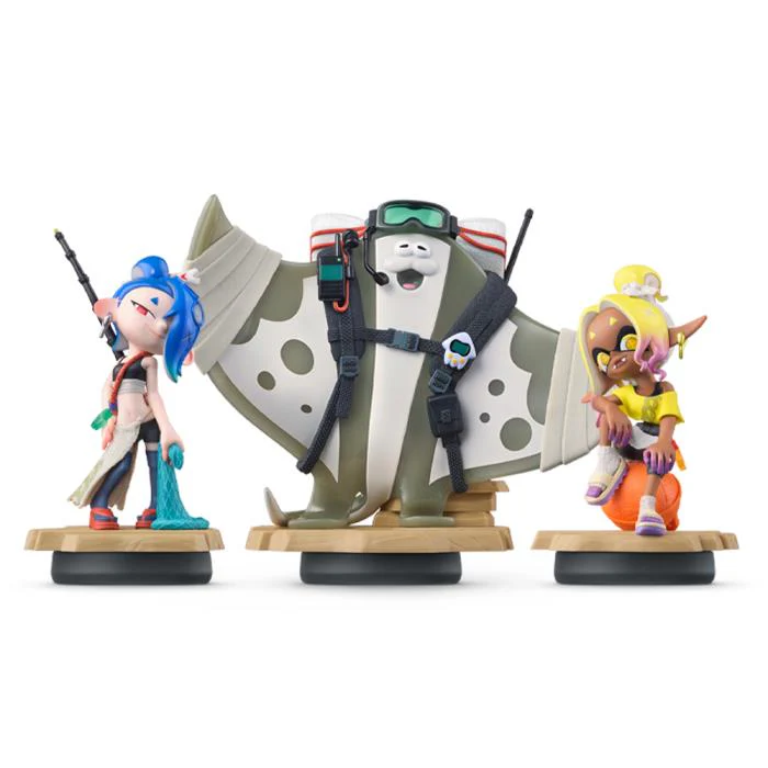 Nintendo amiibo Splatoon Raiders - Shiver, Big Man & Frye - Image 2