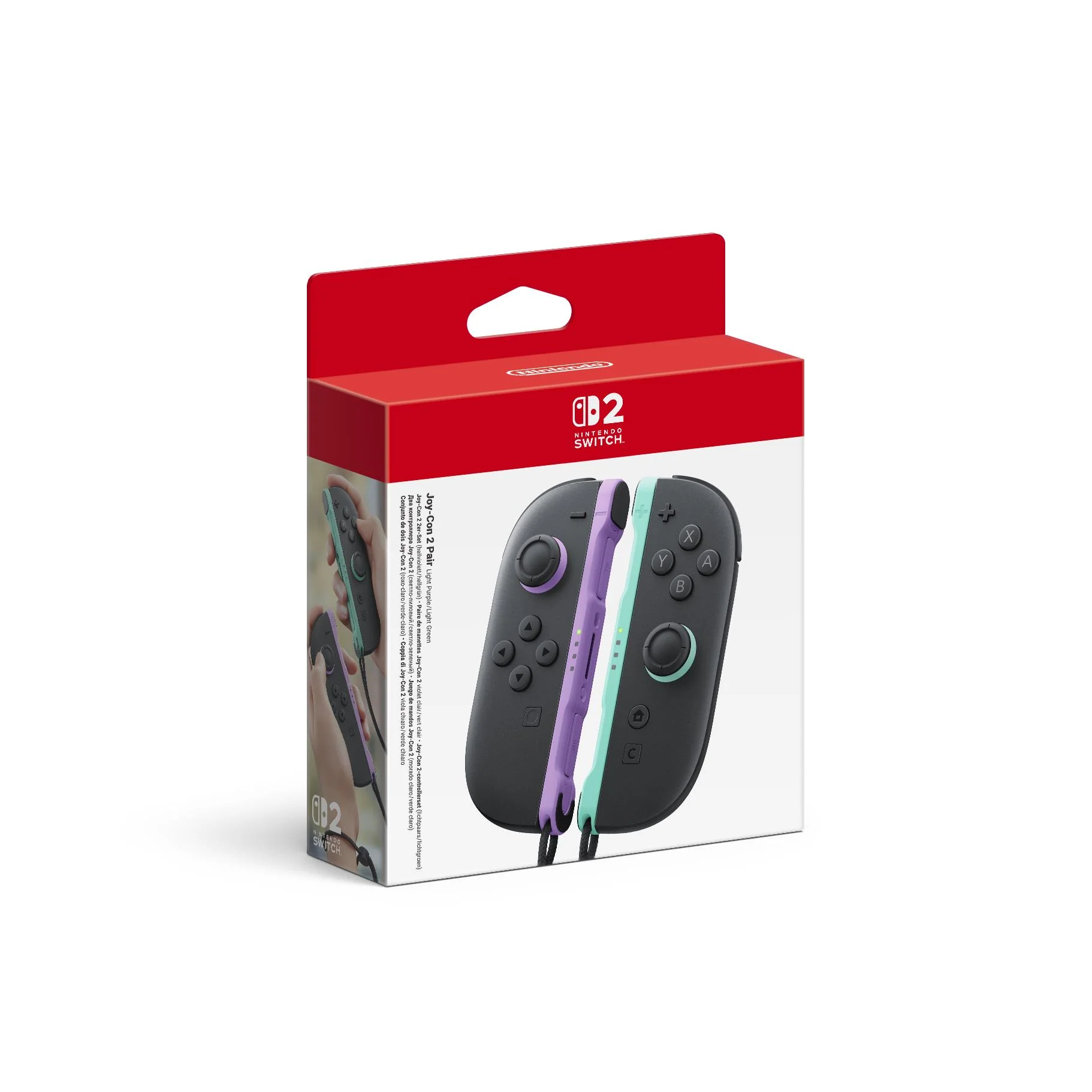 Nintendo Switch 2 Joy-Con 2 Pair - Light (Purple/Green) - Image 2