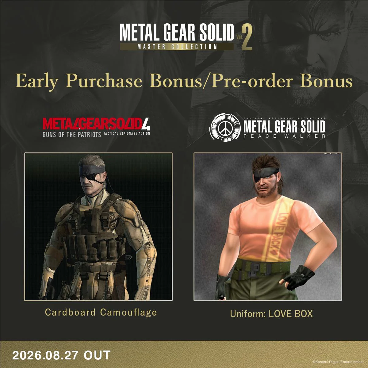 METAL GEAR SOLID: MASTER COLLECTION Vol. 2  Day 1 Edition - Image 3