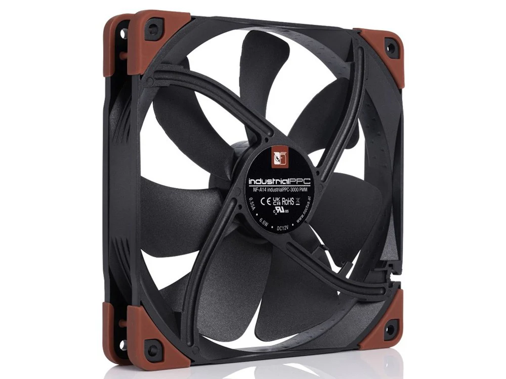 Noctua NF-A14 Industrial PPC 140mm 3000RPM PWM Fan - Image 2
