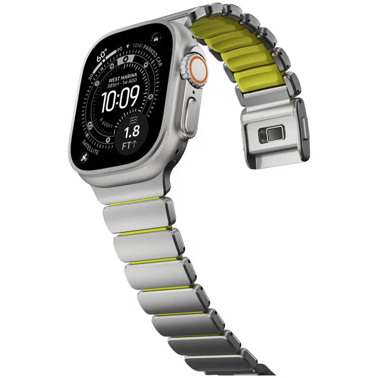 NOMAD Stratos - Apple Watch 49mm/ULTRA1&2 (Natural/Volt) - Image 4