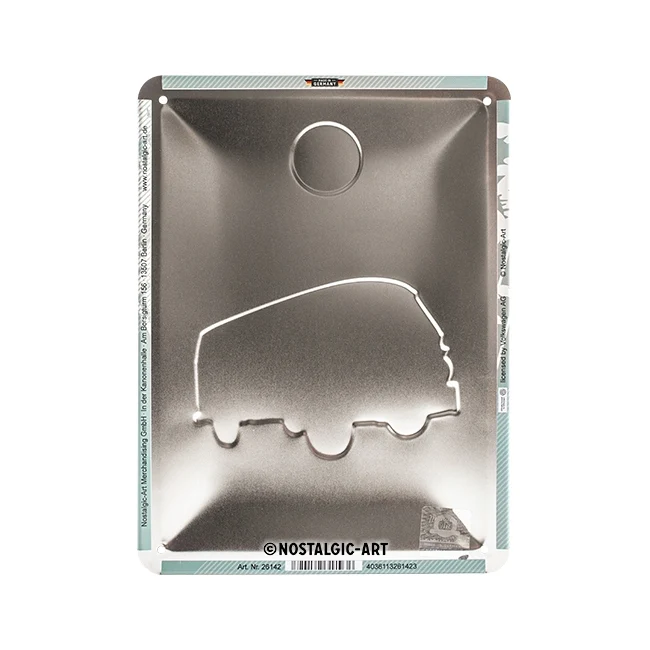 Nostalgic-Art 15x20cm Small Wall Hanging Metal Sign Plaque Volkwagen Retro Bulli - Image 4