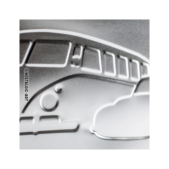 Nostalgic-Art 15x20cm Small Wall Hanging Metal Sign Plaque VW Meet the Classics - Image 5